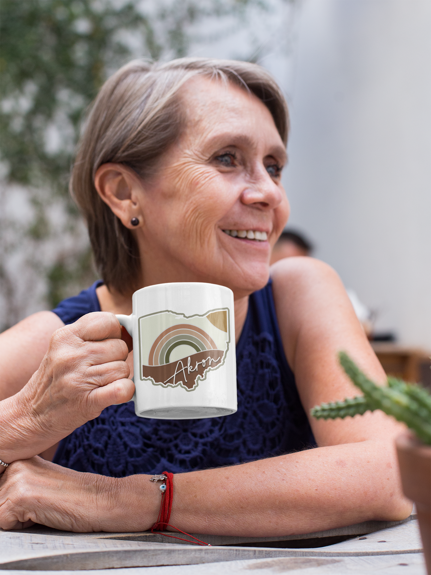 Boho Akron Mug
