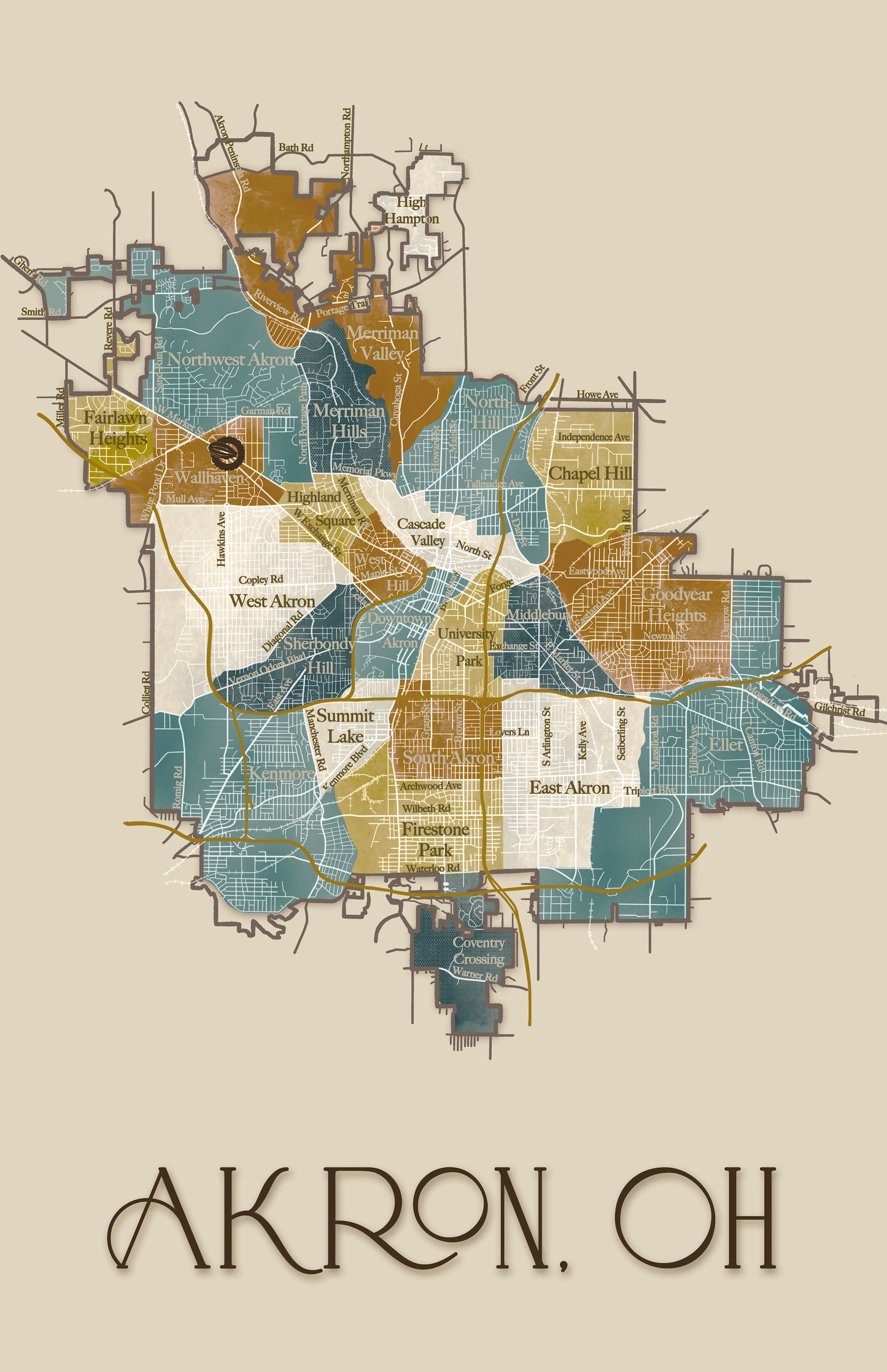 Akron Neighborhoods