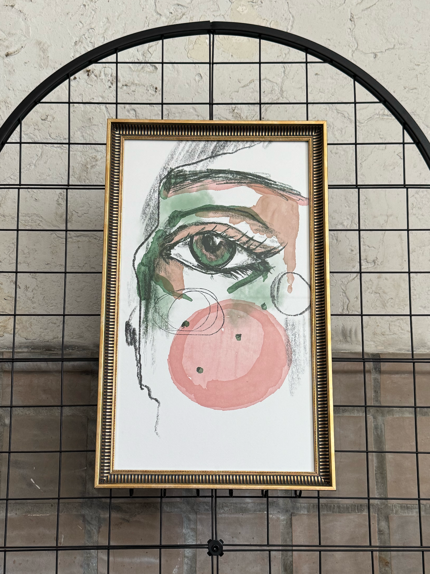 Framed How to Draw an Eye