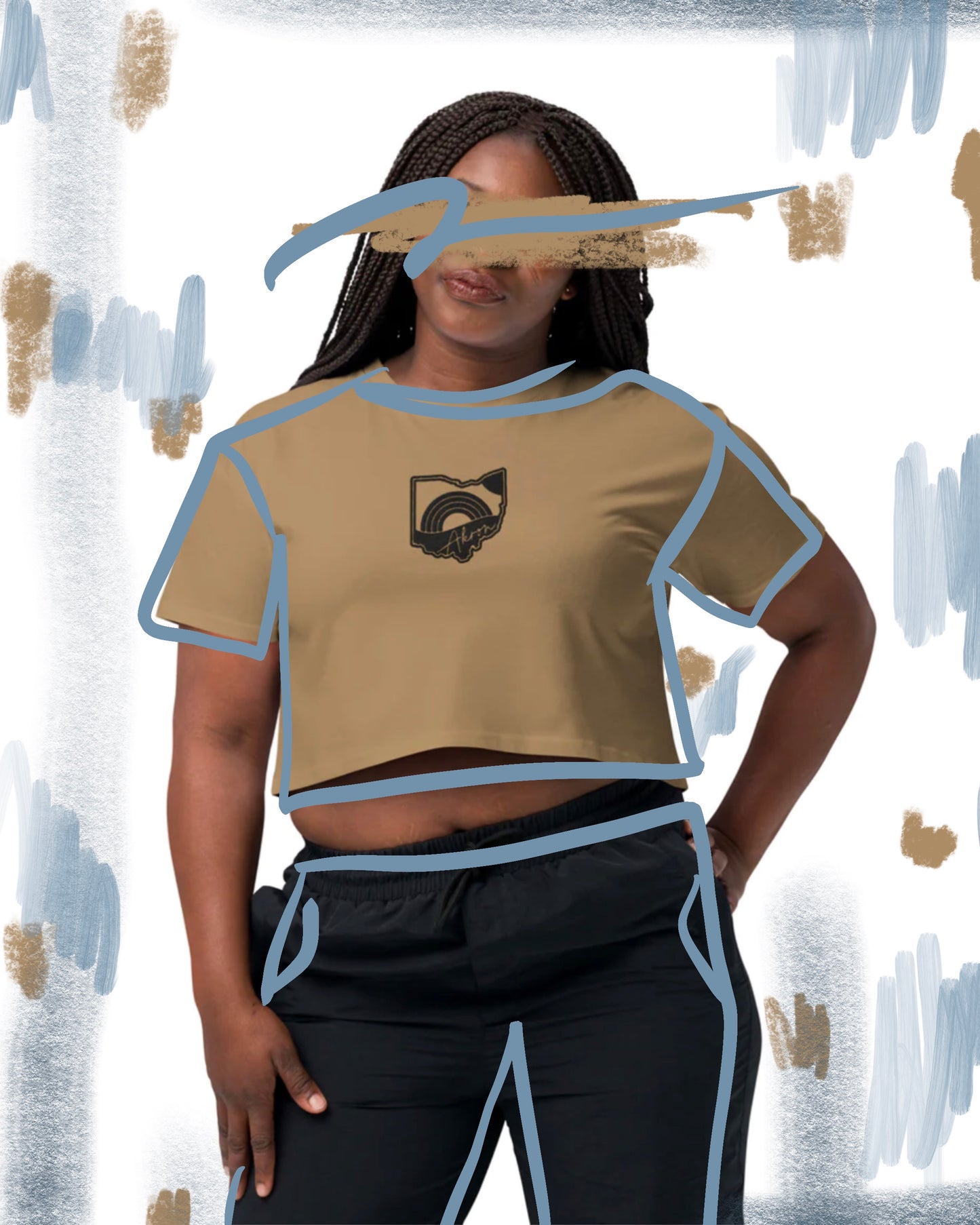 Boho Akron Crop Top