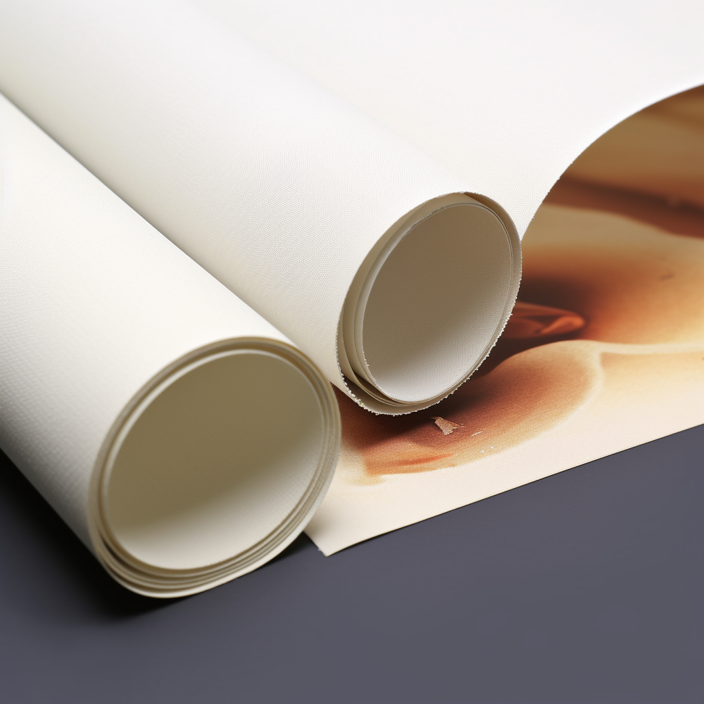 Heavyweight Cotton-Poly Blend Matte Canvas | Loose