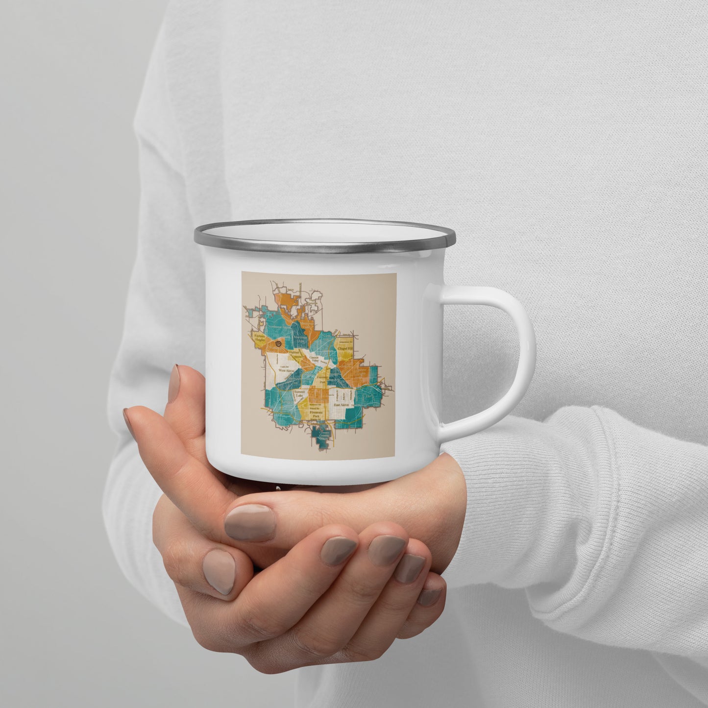 Akron Enamel Mug