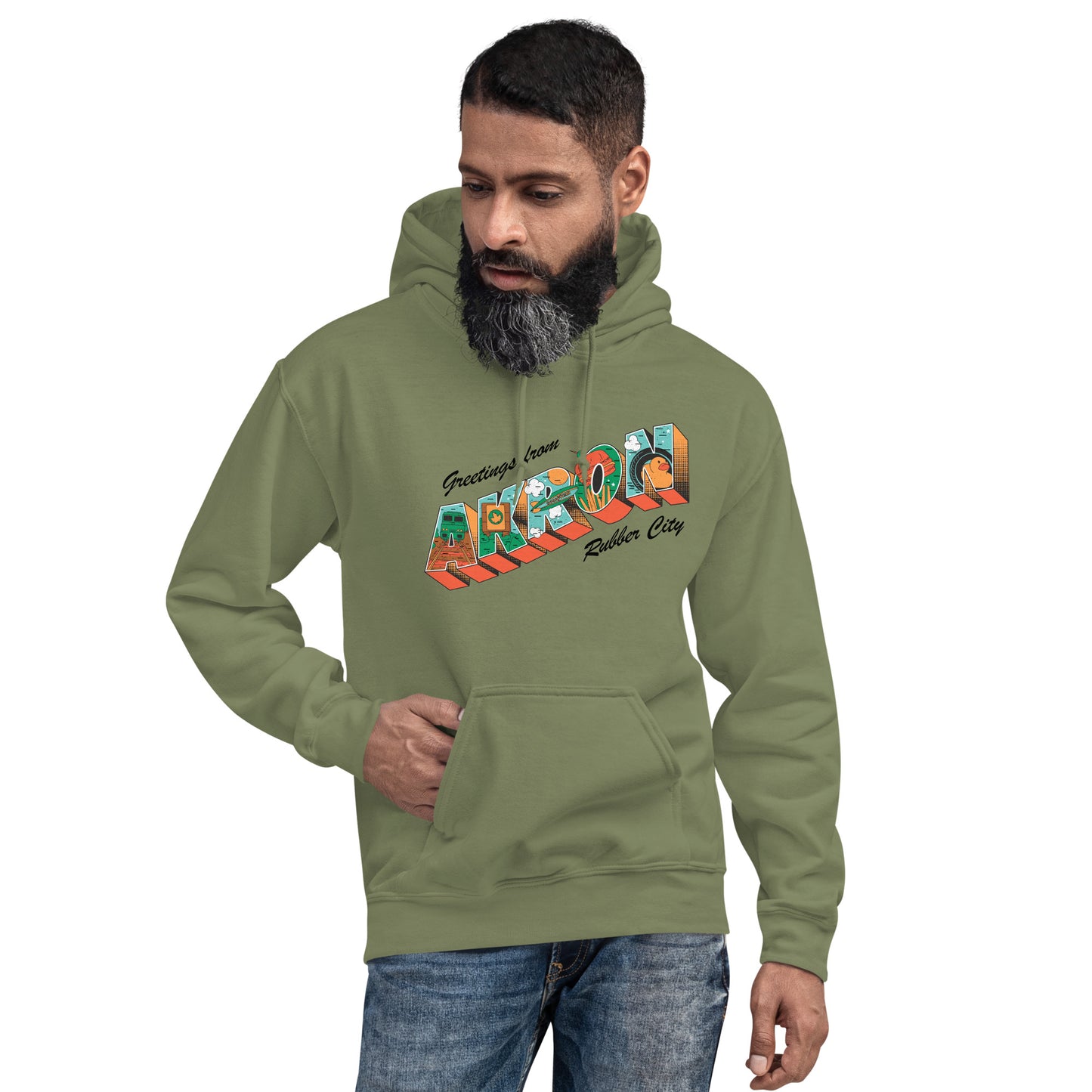 Akron Greetings Hoodie