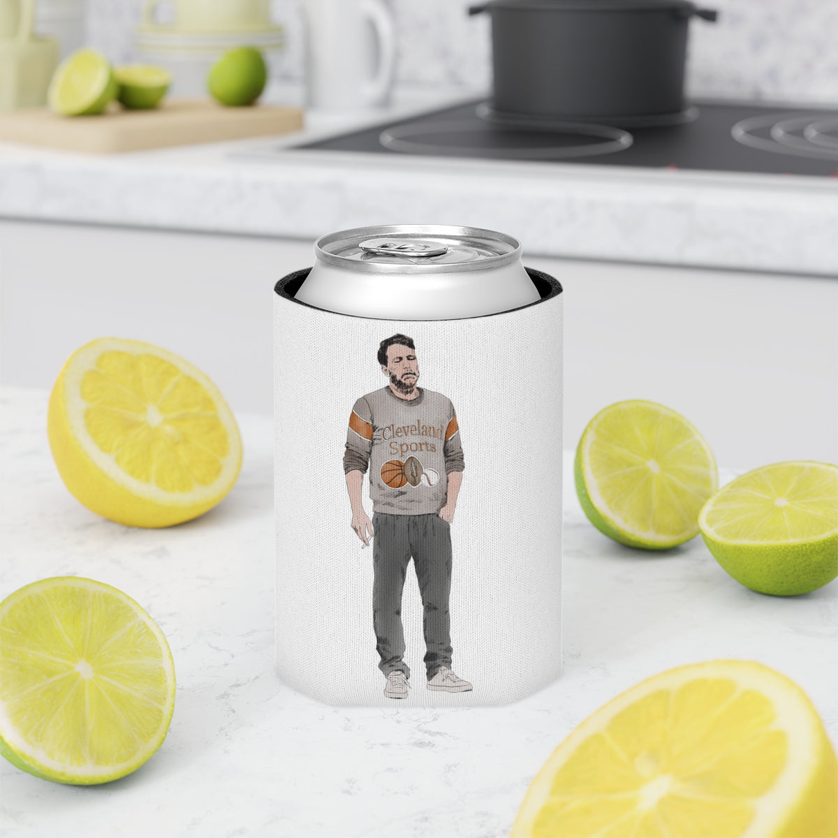 ben affleck sports fan koozie