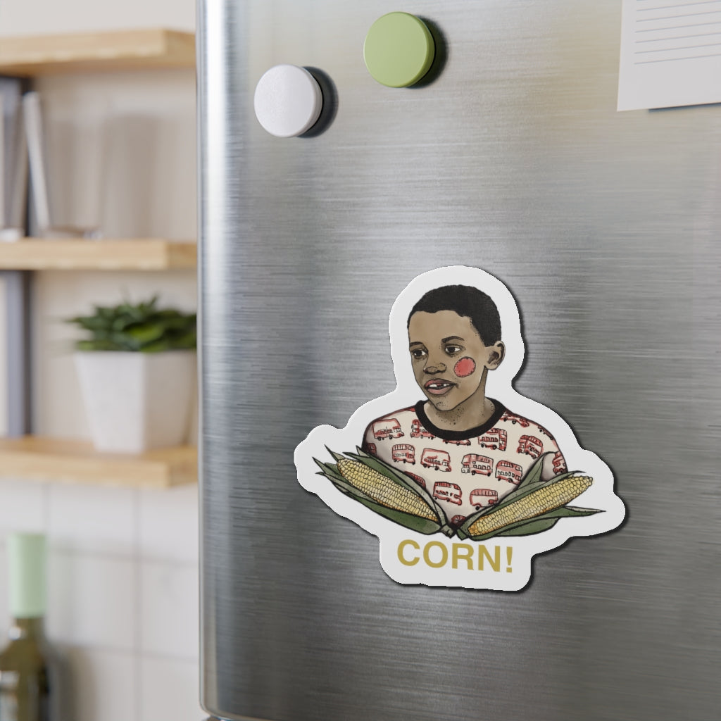 wholesome corn kid kiss-cut magnets 6 × 6" / kiss-cut / 1 pc