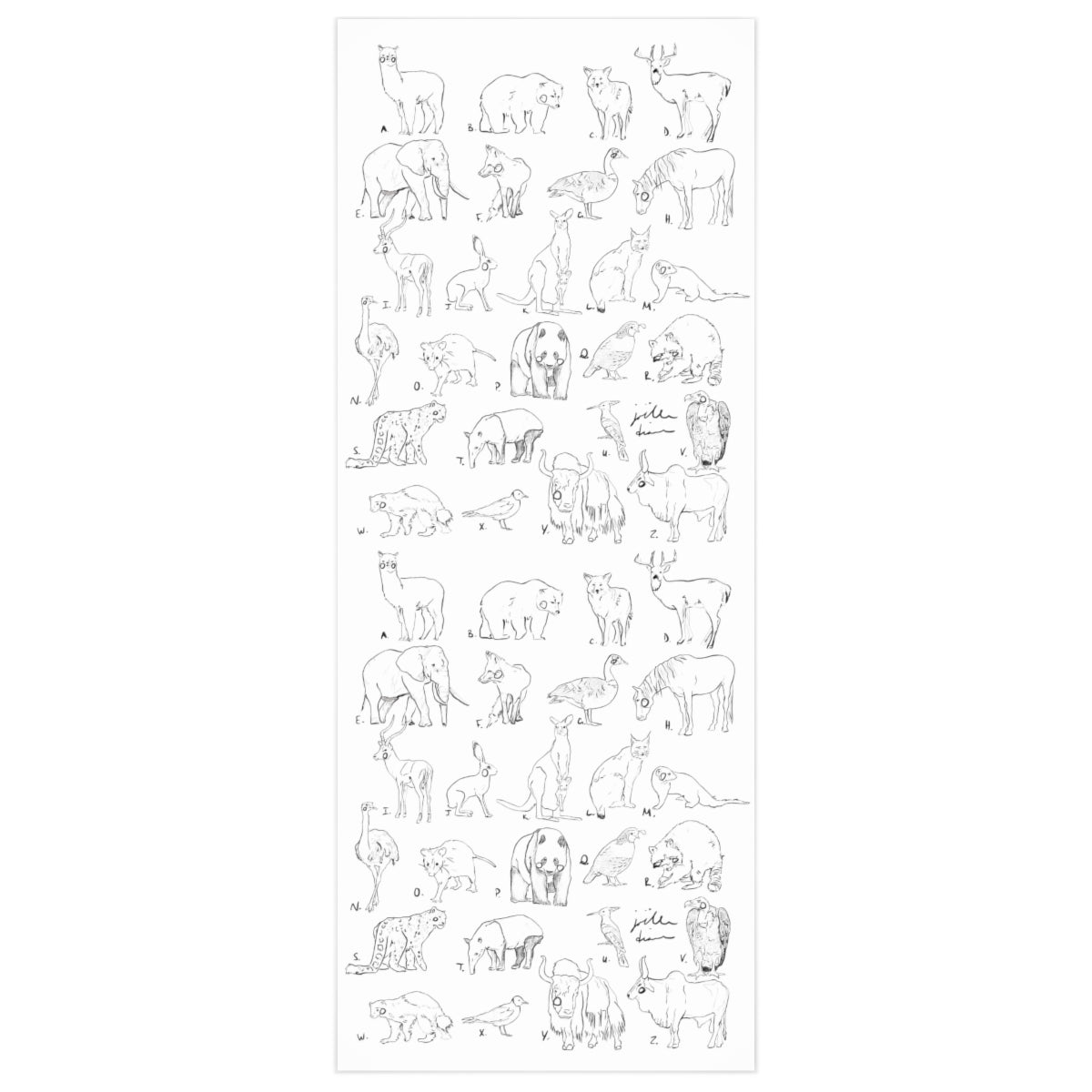 Brainy Bear Wrapping Paper