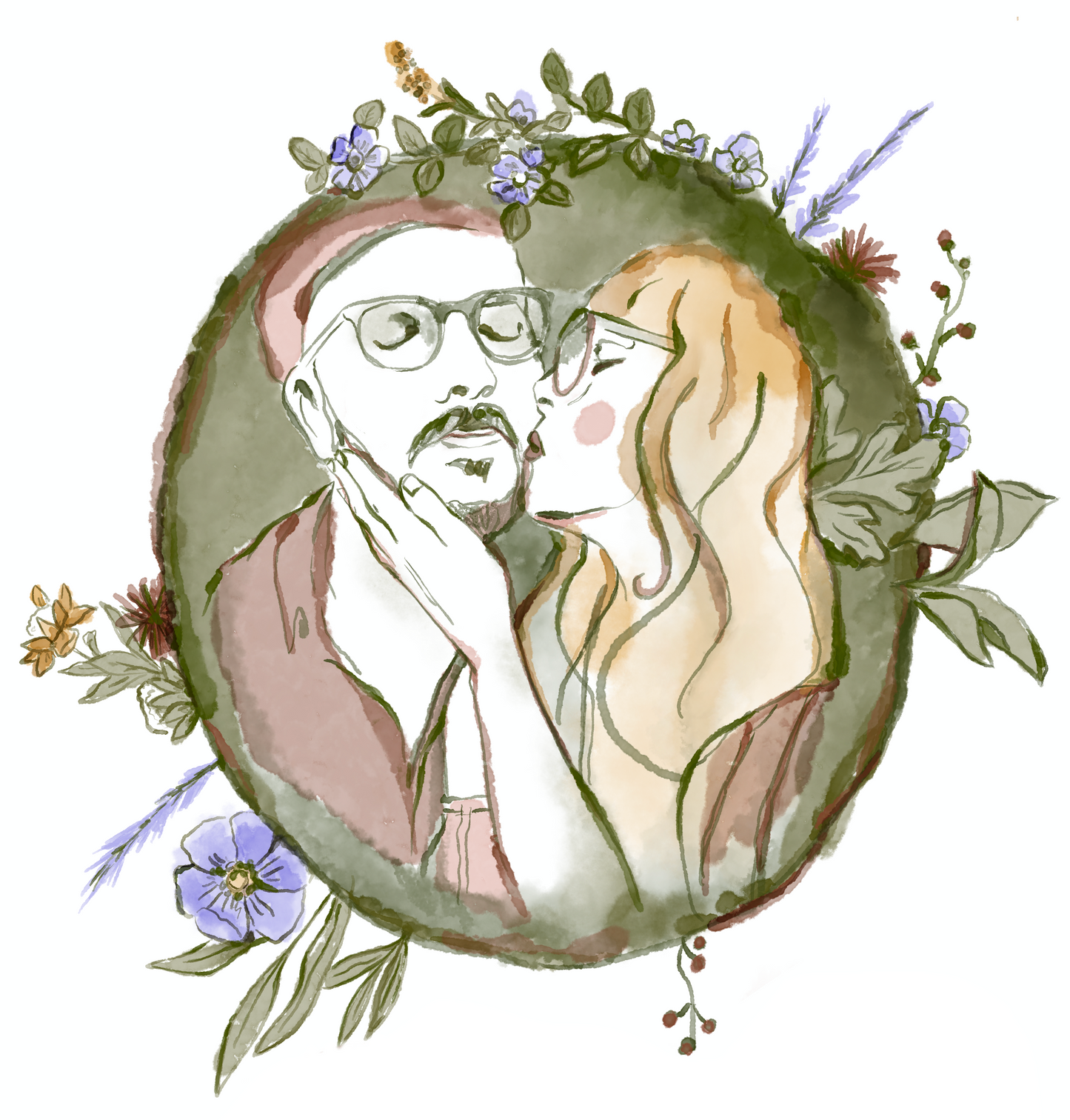 Custom Couple Portrait