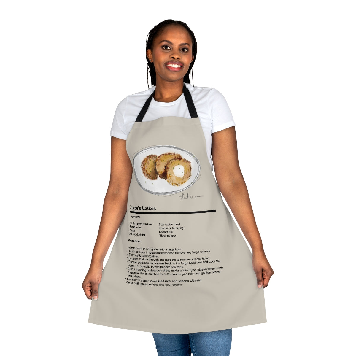 Zayde's Latke Apron