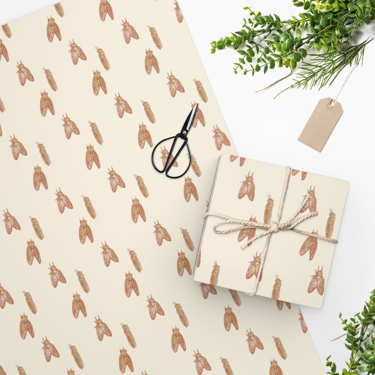 Cicada Wrapping Paper