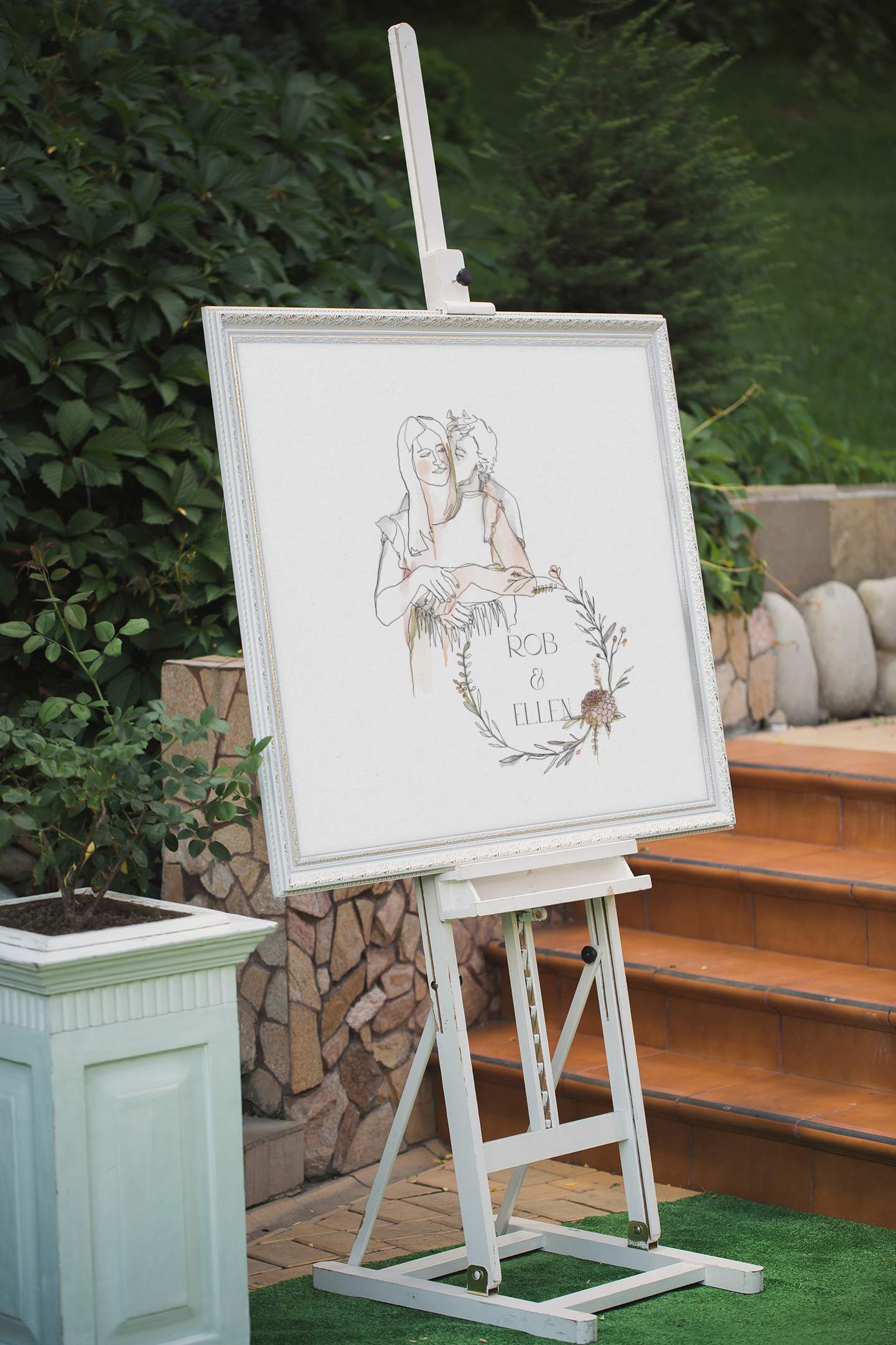 Custom Couple Portrait