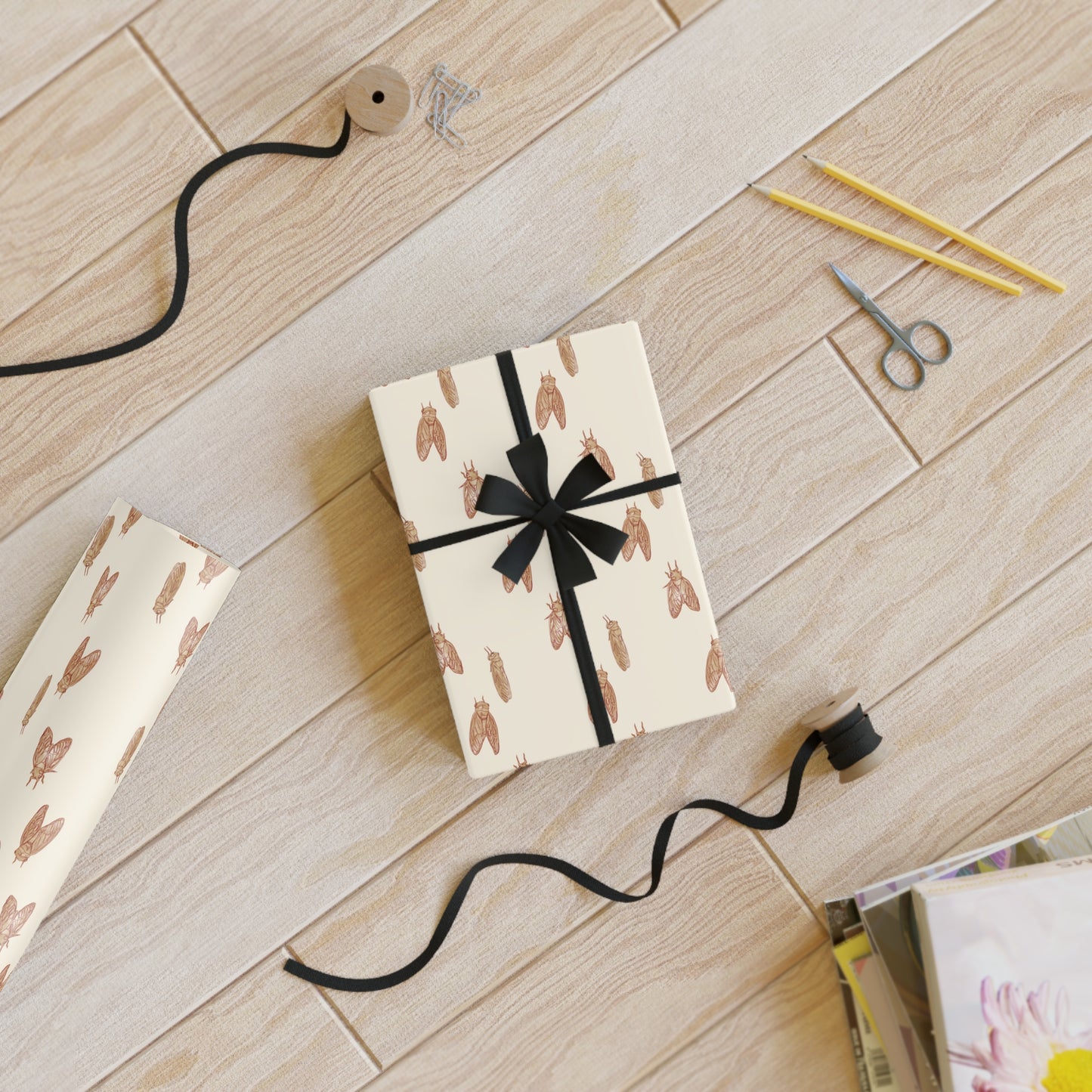 Cicada Wrapping Paper