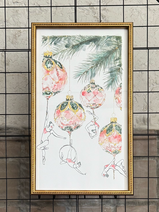 Framed Crystal Pirouette