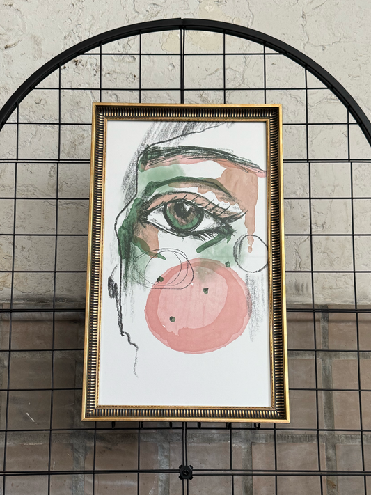 Framed How to Draw an Eye