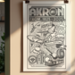 Akron Bicentennial Riso Print