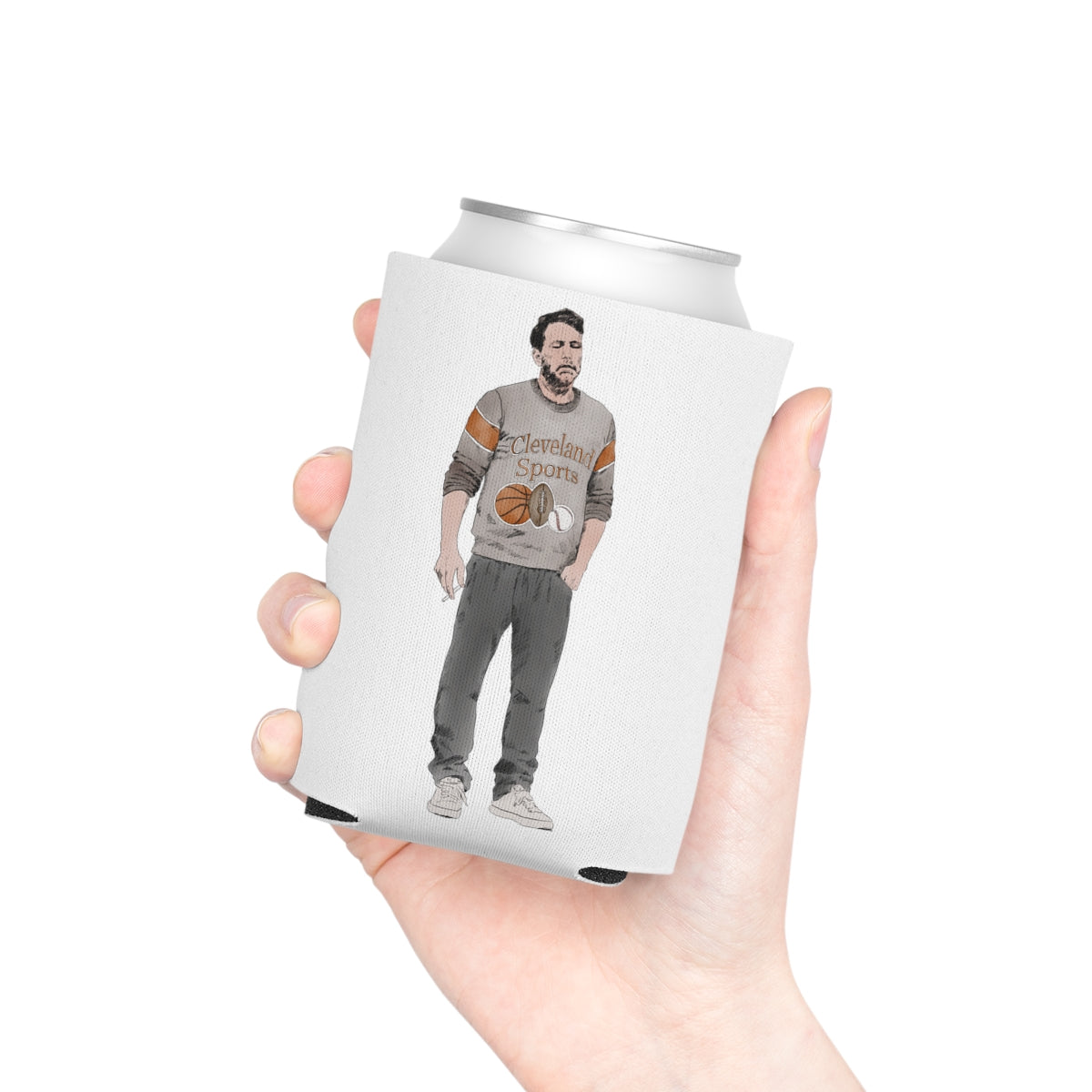 ben affleck sports fan koozie regular can