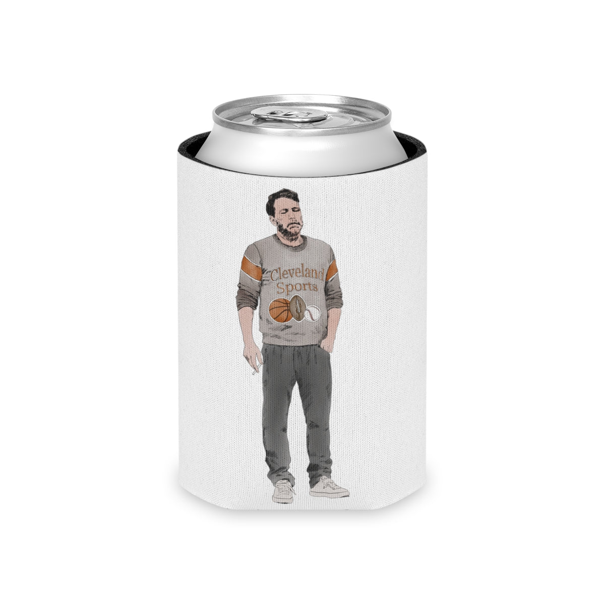 ben affleck sports fan koozie