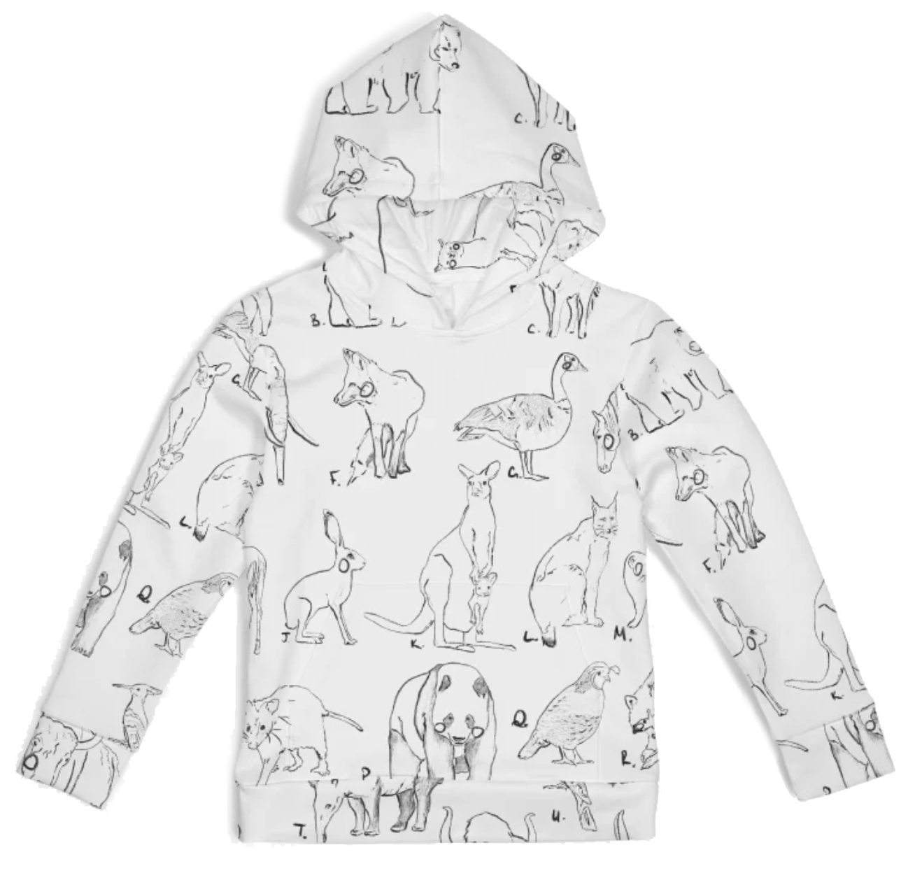 Brainy Bear Kids Hoodie